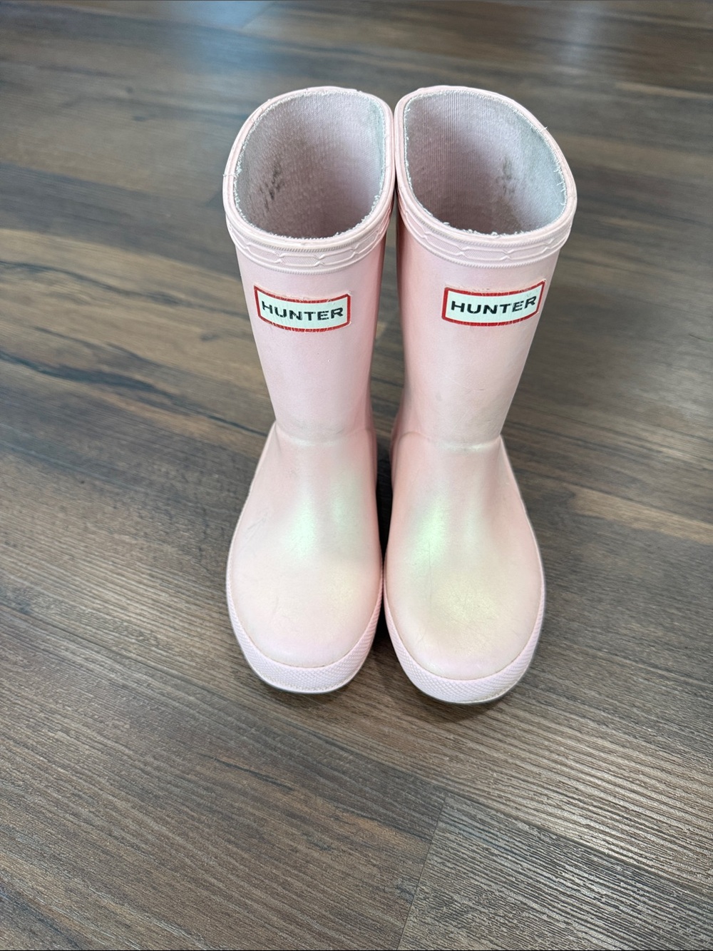 Toddler Pink Hunter Boots